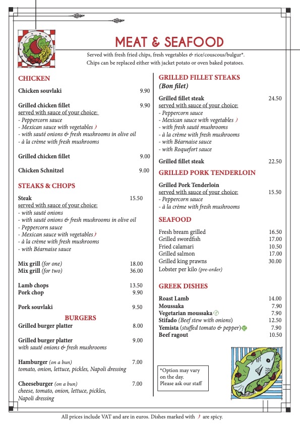 Menu Napoli Pizzeria-5